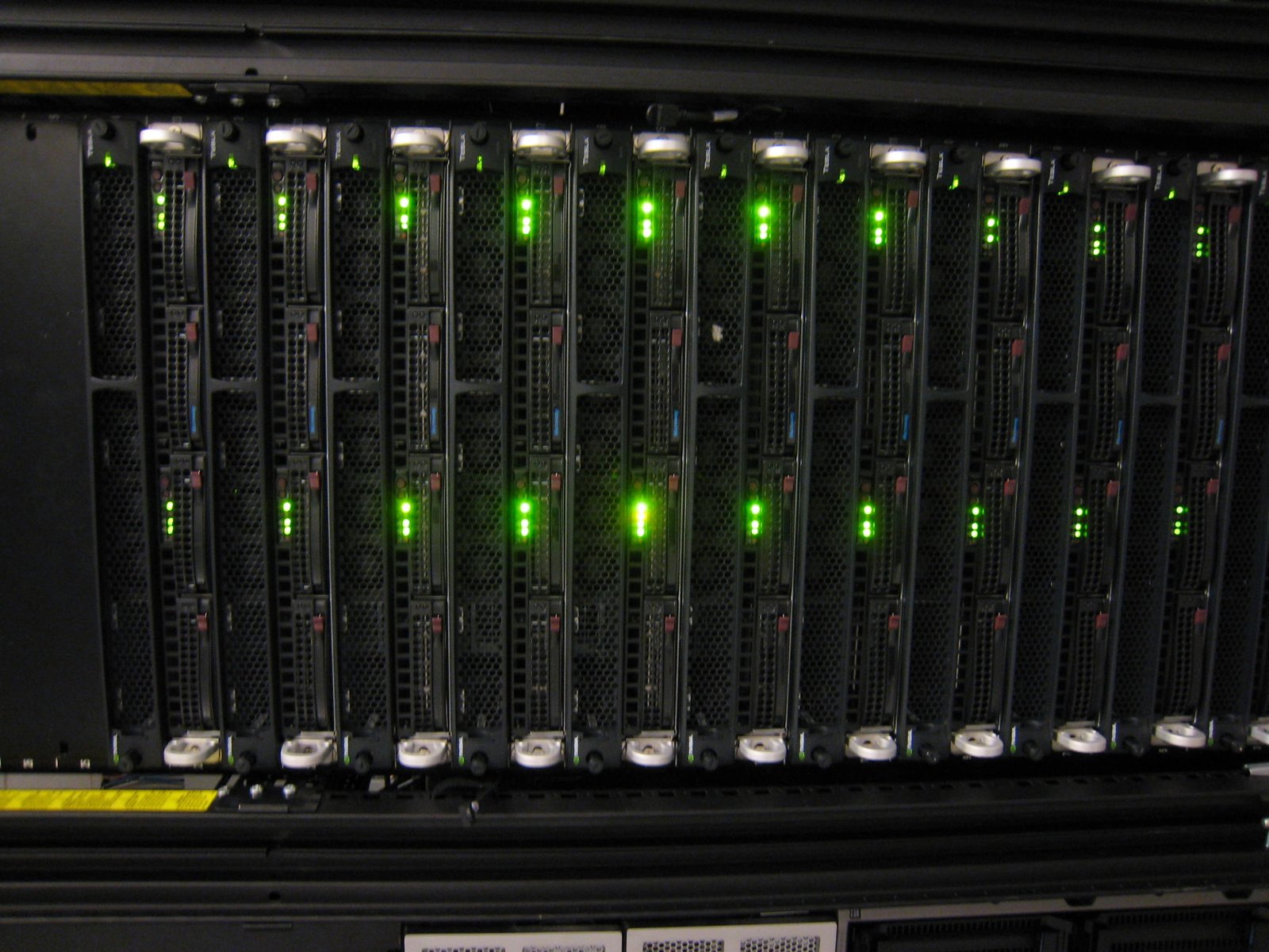 GPU server cluster used for training and fine-tuning custom AI models